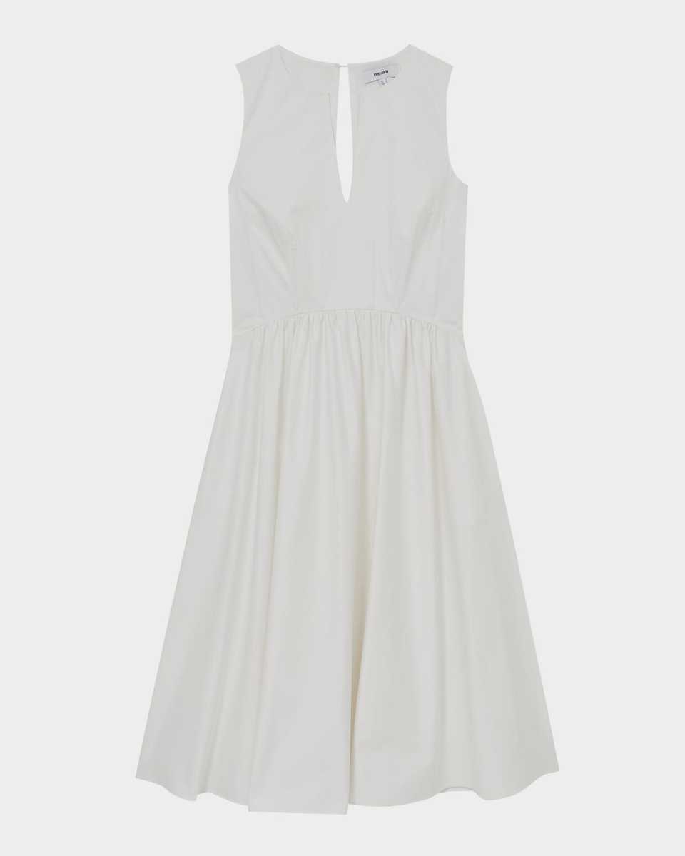 Liza Sleeveless Cotton Midi Dress